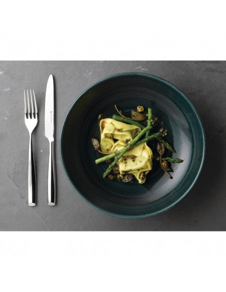 Churchill Stonecast Patina Coupe Bowls Rustic Teal 40oz 248mm