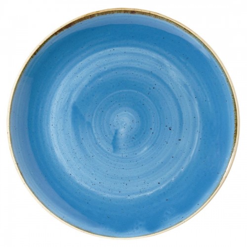 Churchill Super Vitrified Stonecast Cornflower Blue Oval Plate 311mm