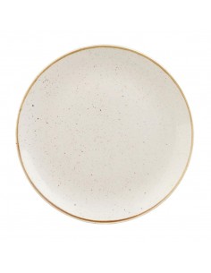 Churchill Stonecast Barley Coupe Plate White 288mm