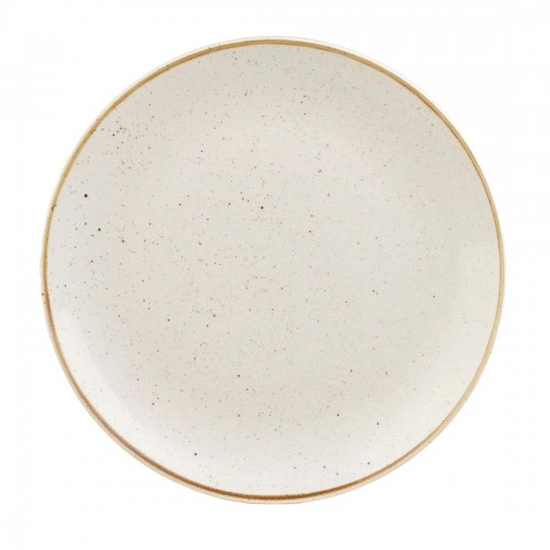 Churchill Stonecast Barley Coupe Plate White 288mm