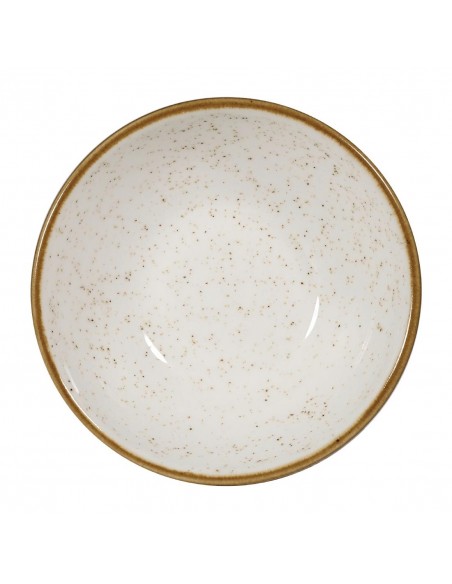Churchill Stonecast Shallow Bowls Barley White 7oz 116mm