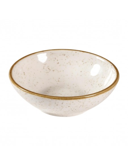 Churchill Stonecast Shallow Bowls Barley White 7oz 116mm