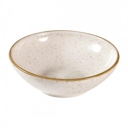 Churchill Stonecast Shallow Bowls Barley White 9oz 130mm
