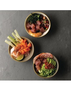 Churchill Stonecast Shallow Bowls Grey 7oz 116mm 2