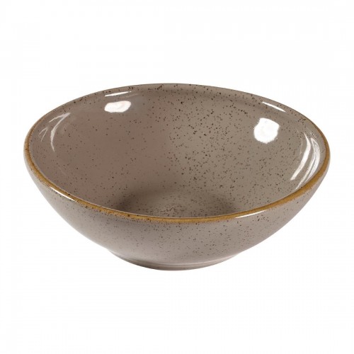 Churchill Stonecast Shallow Bowls Grey 9oz 130mm