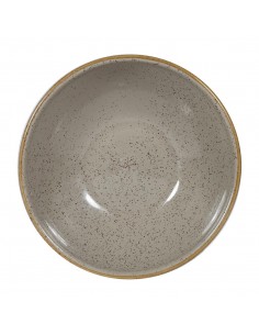 Churchill Stonecast Shallow Bowls Grey 9oz 130mm 2