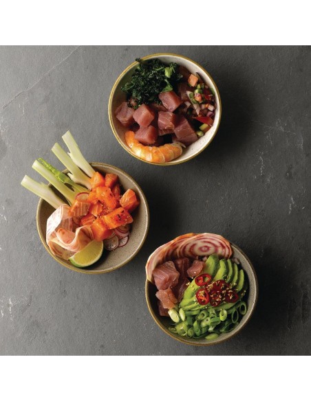 Churchill Stonecast Shallow Bowls Grey 9oz 130mm