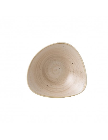 Churchill Super Vitrified Churchill Stonecast Triangle Bowl Nutm