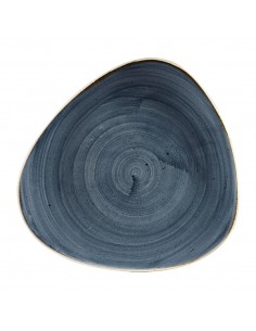 Churchill Stonecast Triangular Plates Blueberry 265mm