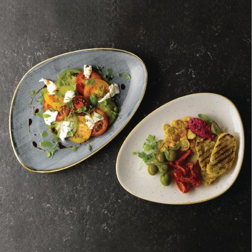 Churchill Super Vitrified Churchill Stonecast Triangular Plates 