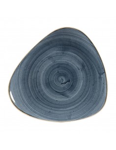 Churchill Stonecast Triangular Plates Blueberry 311mm