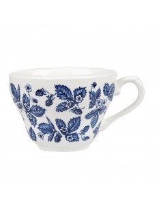 Churchill Vintage Prints Georgian Teacup Blue 200ml