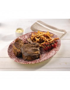 Churchill Vintage Prints Plates Cranberry Rose Print 305mm 2