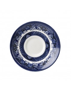 Churchill Vintage Prints Willow Georgian Saucer Blue 141mm