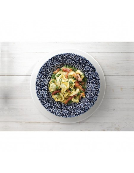 Churchill Vintage Prints Willow Victorian Calico Rimmed Bowl 249mm