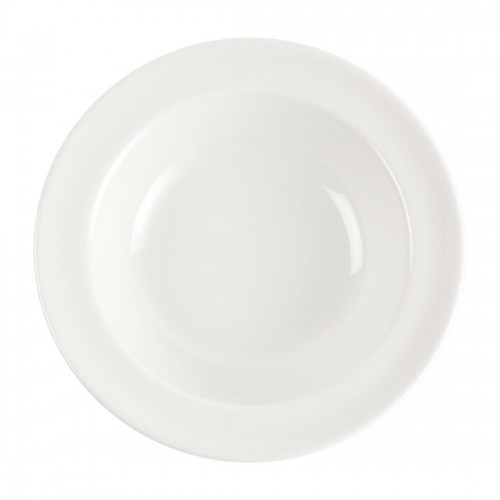 Churchill Whiteware Rimmed Fruit Bowls 190ml