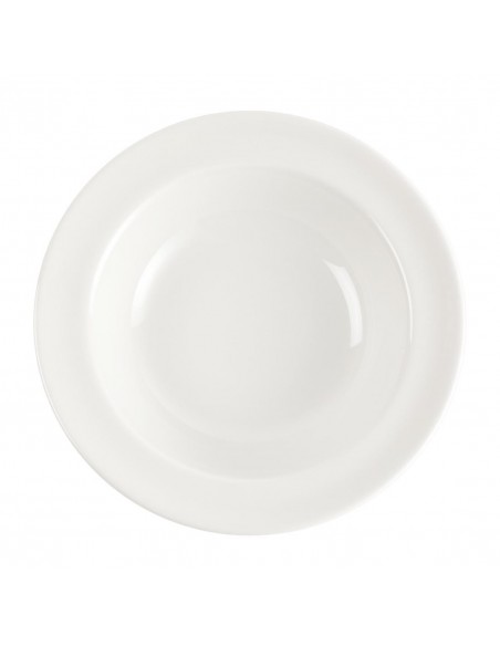 Churchill Whiteware Rimmed Fruit Bowls 190ml