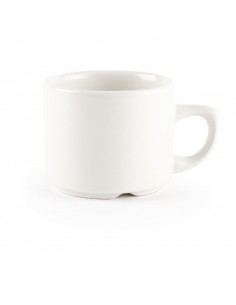 Churchill Whiteware Stackable Maple Espresso Cups 114ml