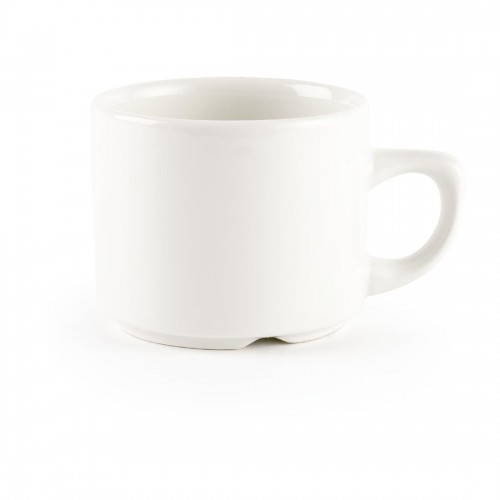 Churchill Whiteware Stackable Maple Espresso Cups 114ml