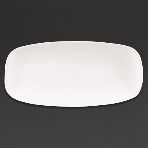 Churchill X Squared Oblong Plates White 127 x 269mm