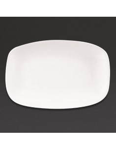 Churchill X Squared Oblong Plates White 157 x 237mm