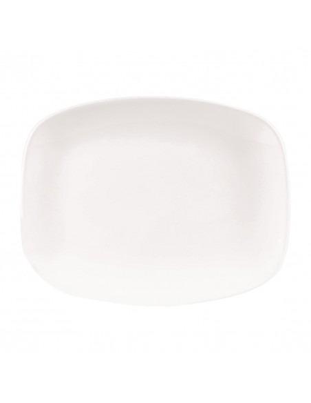 Churchill X Squared Oblong Plates White 202 x 261mm