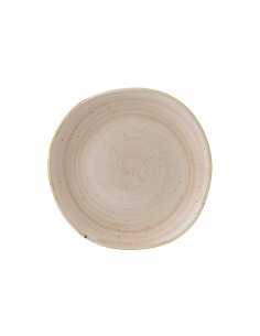 Churchill Super Vitrified Churchill Stonecast Round Plate Nutmeg