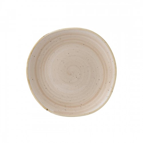 Churchill Super Vitrified Churchill Stonecast Round Plate Nutmeg