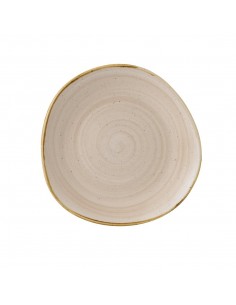 Churchill Super Vitrified Churchill Stonecast Round Plate Nutmeg