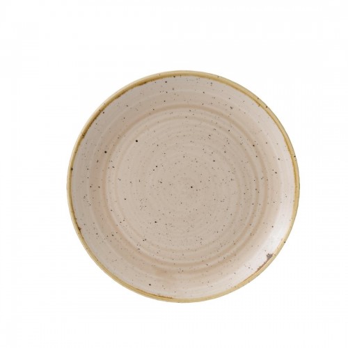 Churchill Super Vitrified ChurchillStonecast Coupe Plate Nutmeg 