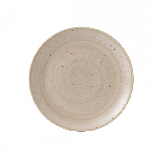 Churchill Super Vitrified ChurchillStonecast Coupe Plate Nutmeg 