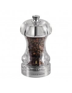 Cole & Mason Acrylic Pepper Mill Capstan 4.5in