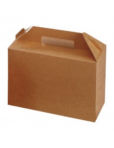 Colpac Biodegradable Kraft Food Carry Boxes Large