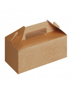 Colpac Biodegradable Kraft Food Carry Boxes Small