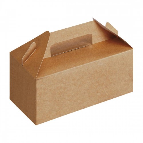 Colpac Biodegradable Kraft Food Carry Boxes Small