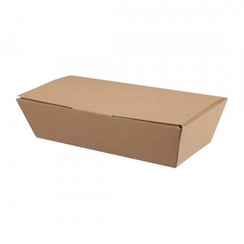 Colpac Compostable Kraft Food Boxes 250mm