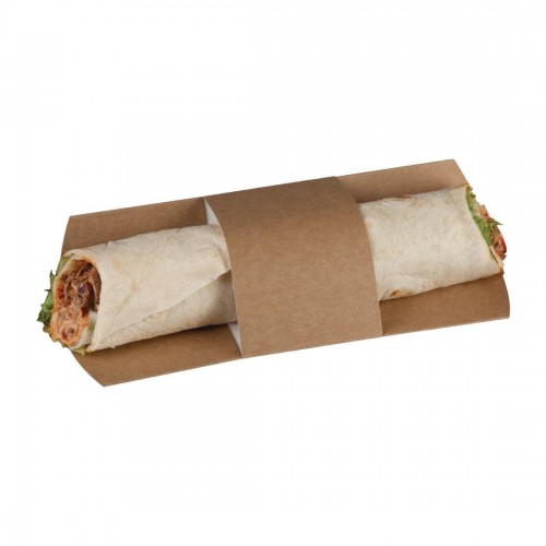 Colpac Compostable Kraft Tortilla Sleeves