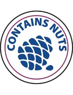 Contains Nuts Labels