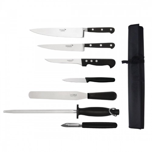 Sabatier 7 Piece Knife Set and Wallet