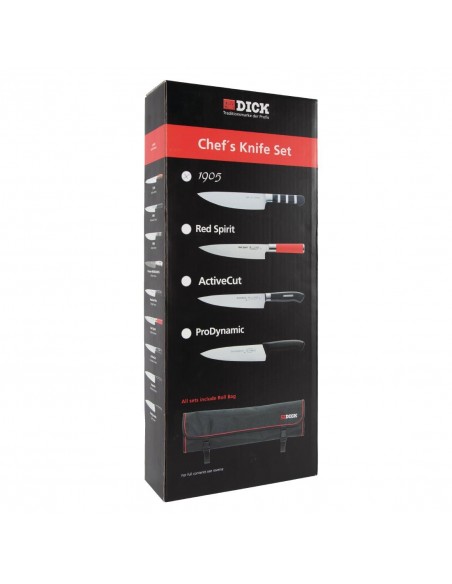 Dick Active Cut 5 Piece Knife Set with Wallet