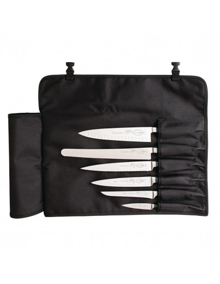 Dick Black Textile Roll Bag 6 Slots