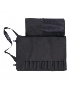 Dick Black Textile Roll Bag and Strap 11 Slots 2
