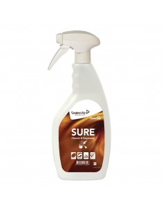 SURE Cleaner and Degreaser  Grill Cleaner Refill Bottles 750ml (6 Pack) 2