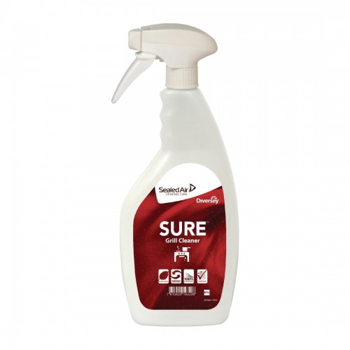 SURE Cleaner and Degreaser  Grill Cleaner Refill Bottles 750ml (6 Pack)