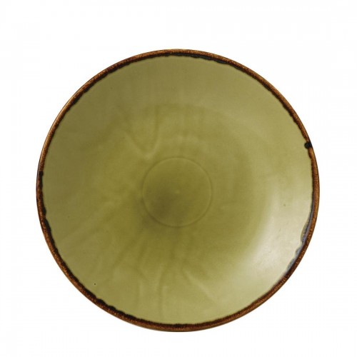 Dudson Harvest Deep Coupe Plates Green 255mm