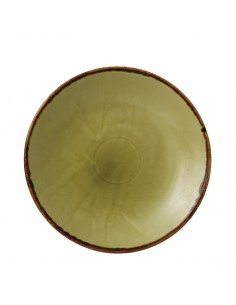 Dudson Harvest Deep Coupe Plates Green 281mm