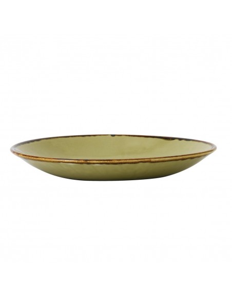 Dudson Harvest Deep Coupe Plates Green 281mm