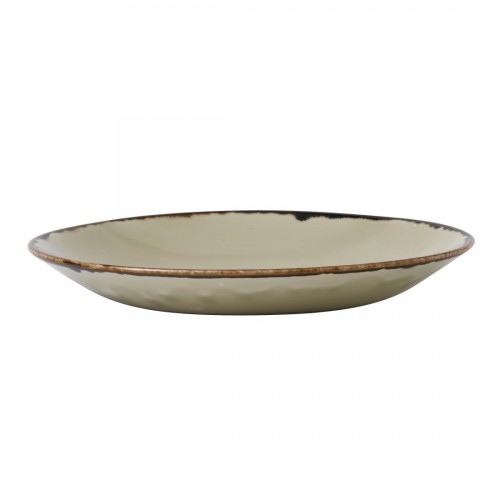 Dudson Harvest Deep Coupe Plates Linen 255mm