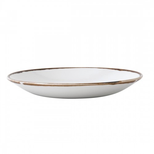 Dudson Harvest Deep Coupe Plates Natural 255mm