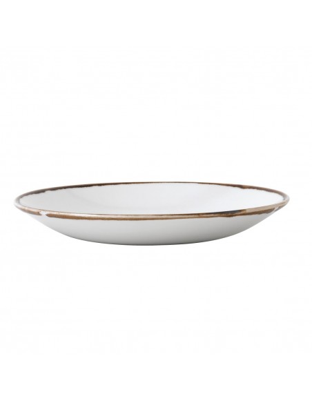 Dudson Harvest Deep Coupe Plates Natural 255mm
